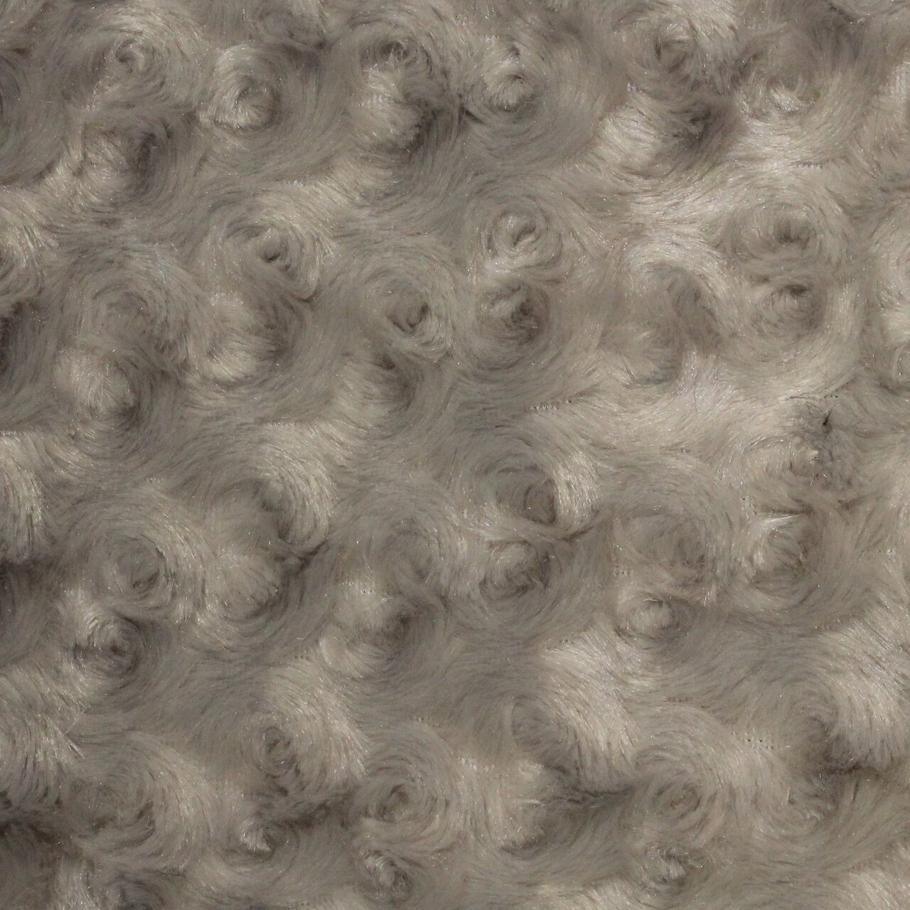 1 Yard Rosebud Minky Fabric Plush Textured Soft Material for Blankets 60 Inch Width